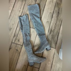 NWOT Kate Spade Knee High Sparkle Boots